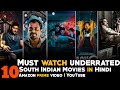 Top 10 Best South Indian Movies In Hindi Dubbed Suspense Thriller Movies