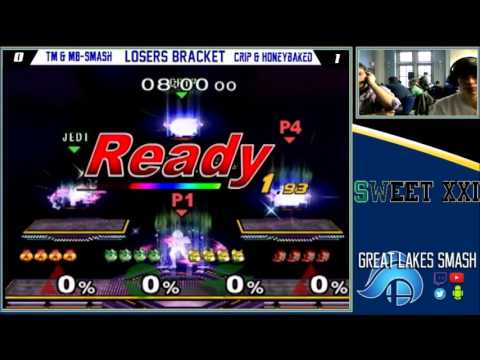 Sweet XXI Doubles - tm & MB-Smash vs. Crip & Honeybaked