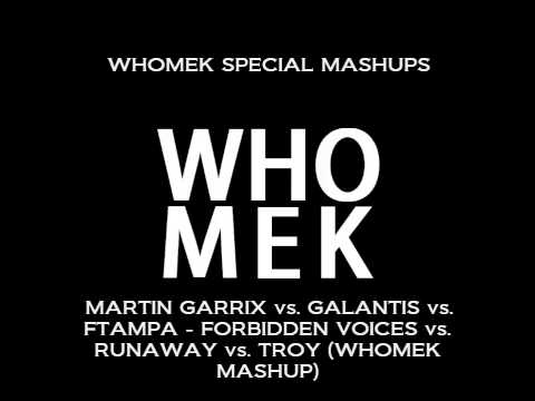 Martin Garrix vs. Galantis vs. FTampa - Forbidden Voices vs. Runaway vs. Troy (WHOMEK Mashup)