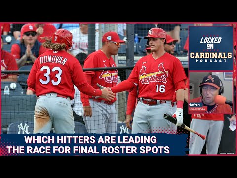 Who's Up And Who's Down Offensively This Spring | Locked On St. Louis Cardinals