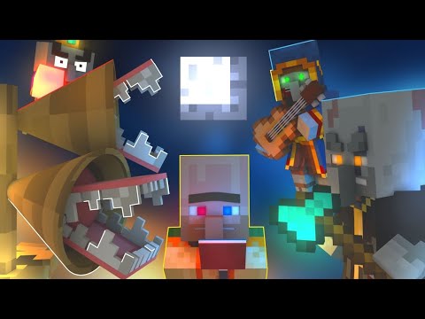 VILLAGER & PILLAGER Life | Season || (Minecraft Animation)#minecraft #animation