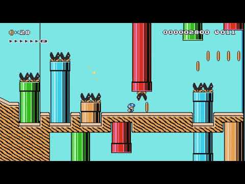 20 seconds: Get Down by Fl4xii - Super Mario Maker 2 - No Commentary 1bx