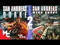 San Andreas Quake + San Andreas Mega Quake | 2 Full Action Disaster Movies | Double Feature