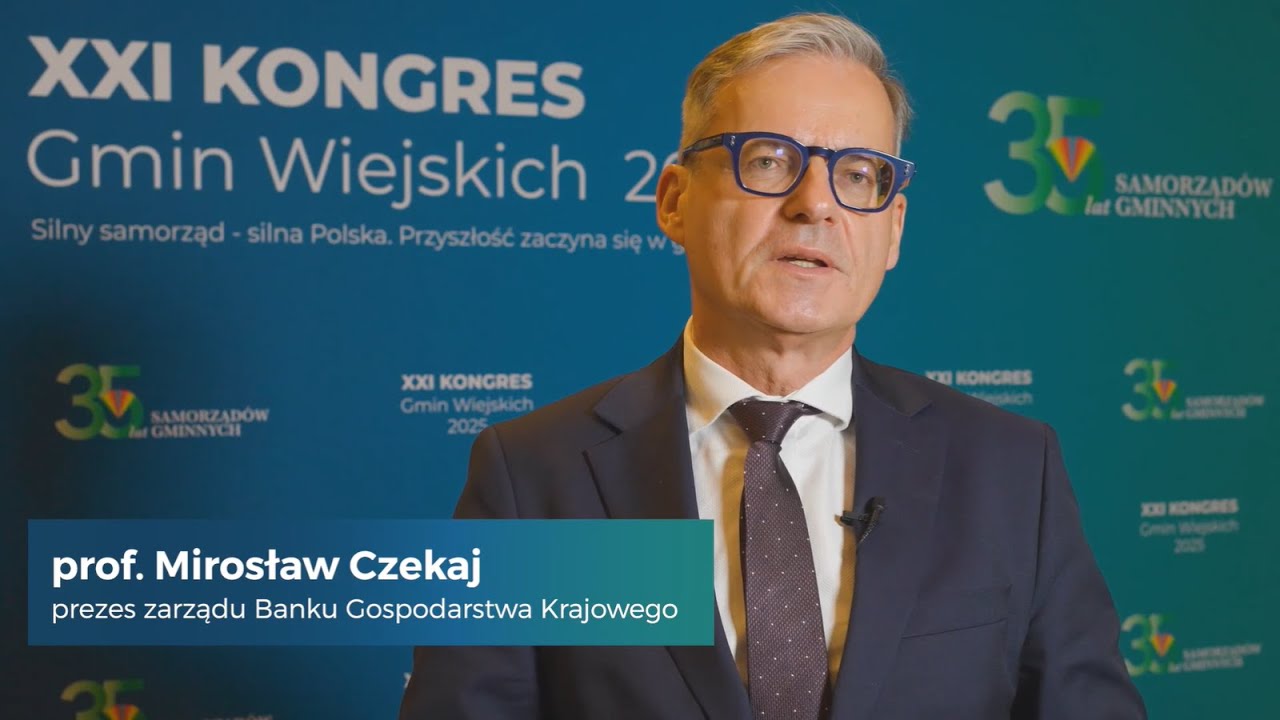 prof. Mirosław Czekaj <br>  Prezes Zarządu Banku Gospodarstwa Krajowego