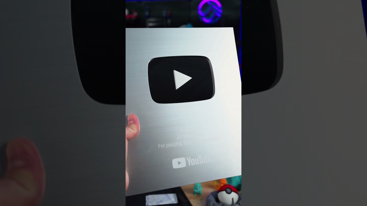 Silver Play Button Arrived! 😱 Thank you all!