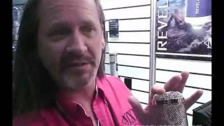 Video thumbnail for MXL Revelation Stereo Tube Mic - Summer NAMM 2011 by HarmonyCentral