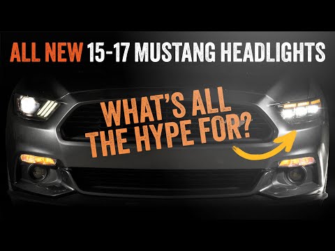15-17 Ford Mustang S550 Morimoto XB LED Gen 2 Headlight Review - 175% Brighter!  💡