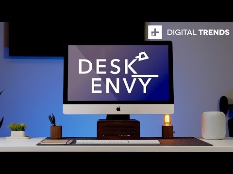 2019 5K iMac Ultimate Desk Setup + Giveaway | Desk Envy