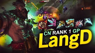 Le RETOURNEMENT! - Pandore Reacts LangD CN SUPER SERVER RANK1 Gangplank