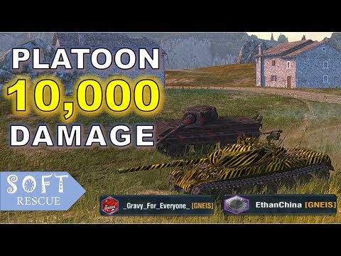 OP PLATOON CARRY || World of Tanks Blitz