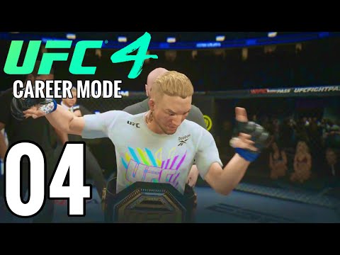 UFC 4 Flyweight Career Mode Walkthrough Part 4 - FLYWEIGHT CHAMPION OF THE WORLD!