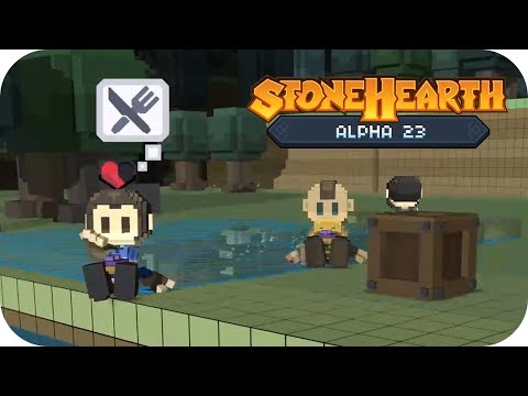 Stonehearth Alpha 23 Hard Mode Gameplay | Birth Of Liceaea | Part 1