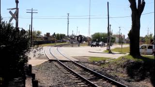 preview picture of video 'UP 844 in Bryan / College Station, TX - 10.29.2012'
