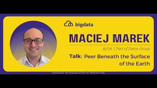 Maciej Marek: Peer Beneath the Surface of the Earth
