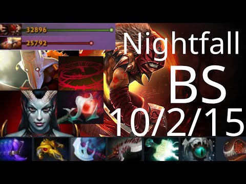 Nightfall epileptick1d Bloodseeker vs Juggernaut, Invoker, Timbersaw - VP vs LtW g1 DPC dota2