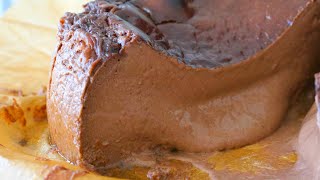 小麦粉なし！とろけ過ぎチョコバスク風チーズケーキの作り方✴︎No Flour！How to make Rich Basque Chocolate Cheesecake✴︎ベルギーより