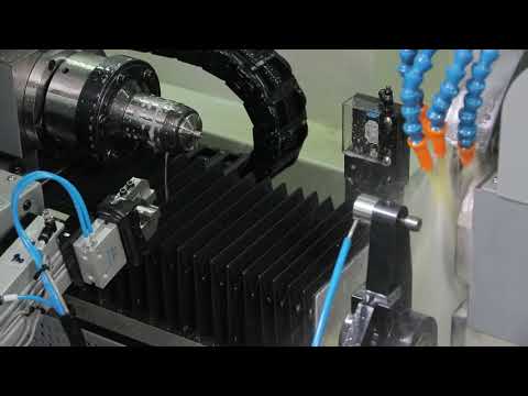 CH CM0406 Smart Rod Cutting & Chamfering machine SRCC智慧型棒材切斷&倒角機