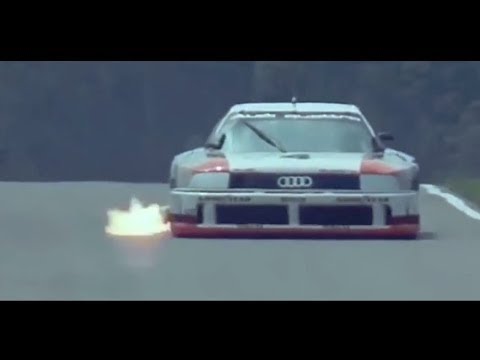 1989 IMSO Audi 90 Sport Quattro Racing in The U S A.