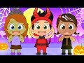 Head Shoulders Knees And Toes Song Educational Halloween Cartoons
