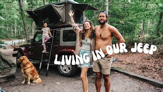 First Night Camping in a roof top tent
