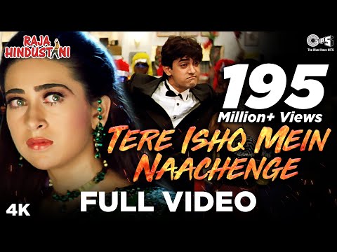 Tere Ishq Mein Nachenge | Aamir & Karisma |  Kumar, Alisha & Sapna | Raja Hindustani | 90's Hit