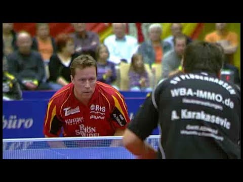 Throwback | Jan-Ove Waldner vs Aleksandar Karakasevic | German League