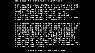 Ultimate Nightmare (longplay) for the BBC Micro
