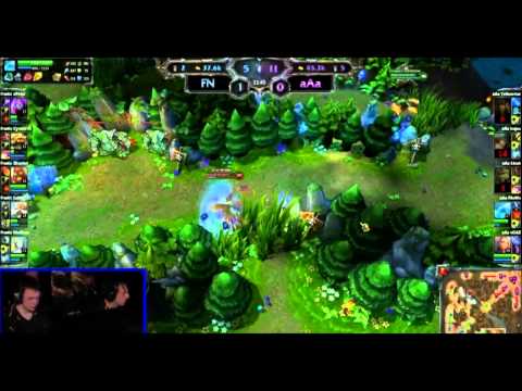 Fnatic vs AaA Grand Final Game #1 - Sick Play [HD]