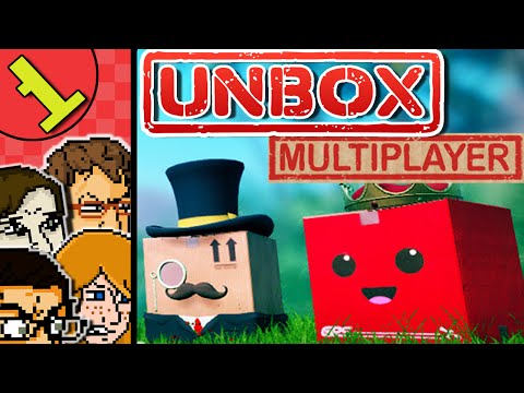 4 Player Multiplayer Split Screen Unbox Gameplay | Collect & Boxing - YouTube
