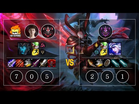 SN huanfeng Kalista vs Ashe Bot - KR GrandMaster Patch 10.10