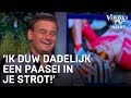 Wilfred verbetert Johan: 'Ik duw dadelijk een paasei in je strot' | VERONICA INSIDE