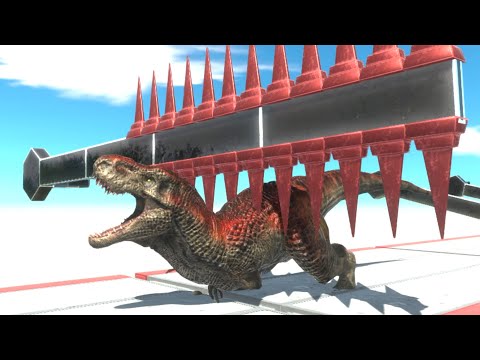 Trap With Giant Spikes ► Animal Revolt Battle Simulator