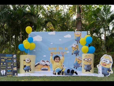 NIRVI 1ST BIRTHDAY CAKE SMASH