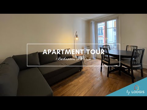 Apartment Tour // Furnished  37,8m2 in Paris – Ref : 21821613