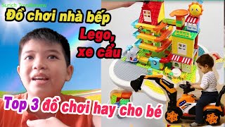 Surich giới thiệu top 3 đồ chơi thông minh bé rất thích Xe cẩu điện trẻ em, đồ chơi nhà bếp, lego