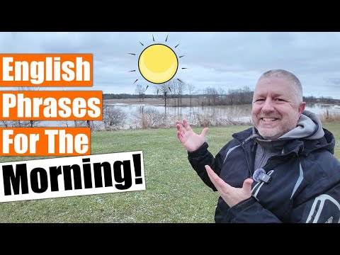 早朝の英語レッスントピック朝についてどう話すか (An Early Morning English Lesson! Topic: How to Talk about the Morning!)