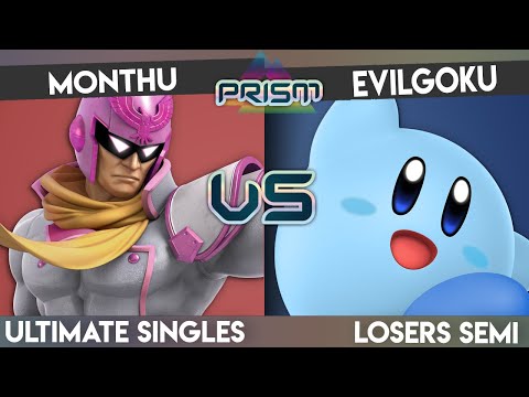 PRISM 192 - Monthu (Captain Falcon) vs. Evilgoku (Kirby) - Losers Semi - Smash Ultimate Singles