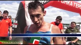 В Гудермесе прошел Всероссийский забег с препятствиями "Гонка Героев"