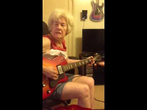 Grandma Jean and Chris sing 