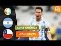 MESSI MET EEN SCHITTERENDE VRIJE TRAP ? | Argentinië vs Chili | Copa América 2021 | Samenvatting