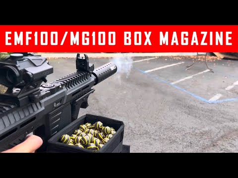 Shooting Planet Eclipse EMEK EMF100 MG100  Paintball Box Magazine High Performance Vortex Drive #mcs