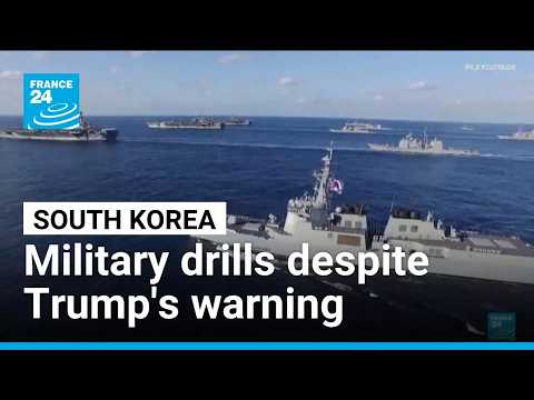 US and South Korea begin military drills despite Trump call to scale back