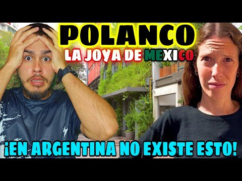 ARGENTINOS🇦🇷 CONOCEN la COLONIA🏘 de POLANCO en CDMX y se QUEDAN PERPLEJOS😱 con los PRECIOS🏷 de ALLÍ
