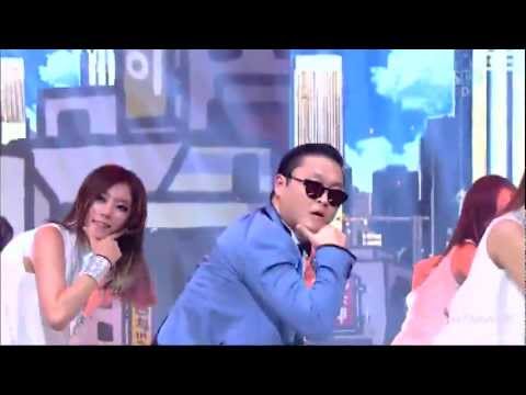 Live HD 720p 120715   PSY   Gangnam style Comeback stage   Inkigayo 720p