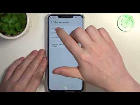 How to Set Mobile Data Limit on Huawei Nova Y91?
