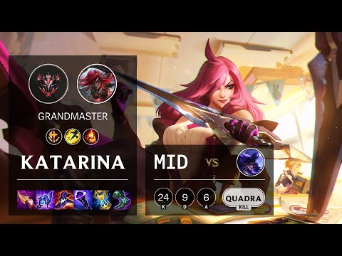 Katarina Mid vs Ryze - EUW Grandmaster Patch 11.17