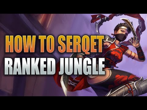 SMITE Ranked Conquest (Masters) | Serqet Jungle - How to Teamplay with Serqet!