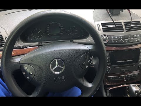 Mercedes Benz W211 Tüv/Asu Im Service Menü Hinterlegen // W211 Tüv/Asu Store in the service menu