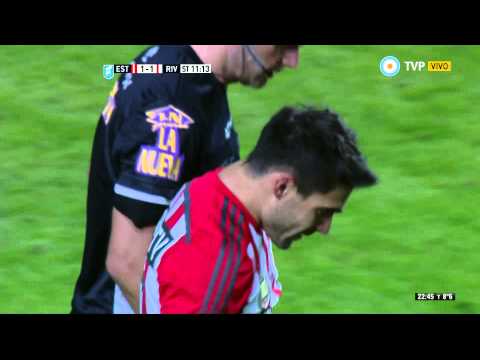 Gol de Cerutti. Estudiantes LP 1 - River 1 | Primera División 2015 - Fecha 21