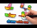 MITCH MATCH EASY DRAWING BabyTV